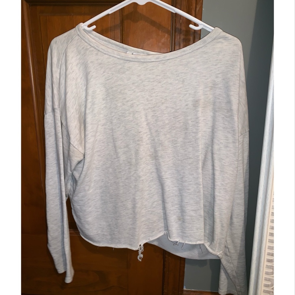 divided crewneck